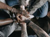 trauma informed research events image of hands